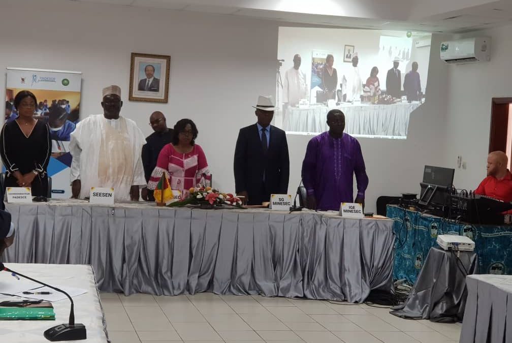 cérémonie officielle de lancement de la formation de 3.203 enseignants nouvellement recrutés, couplé à la remise solennelle des appuis à la scolarisation des filles vulnérables